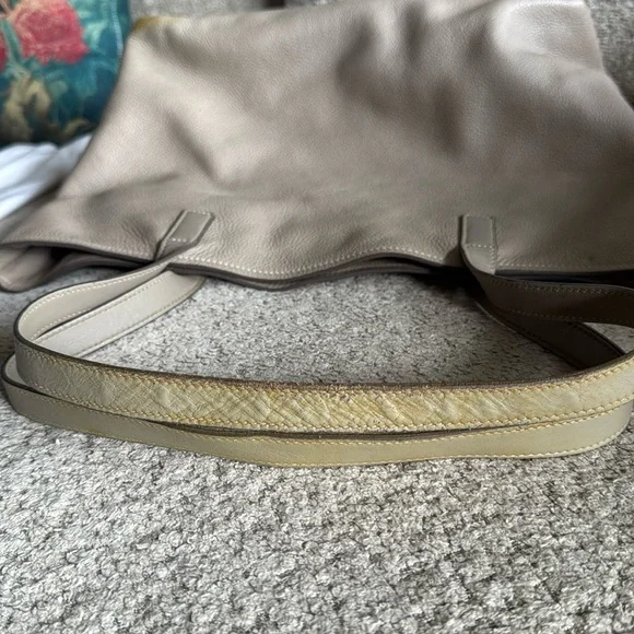 PRADA MILANO Logo Shoulder Hand Tote Bag Leather - Picture 15 of 17